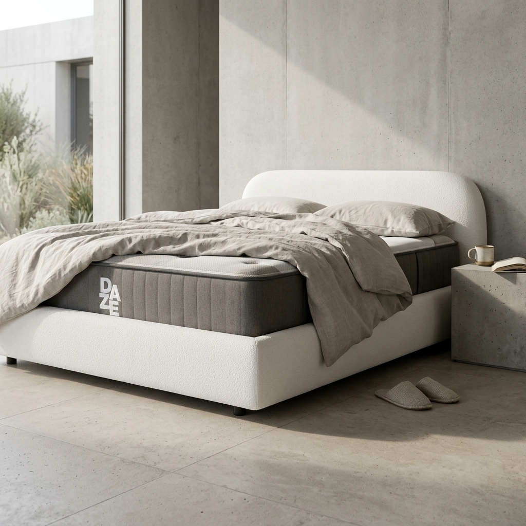 Milos Linen Bed