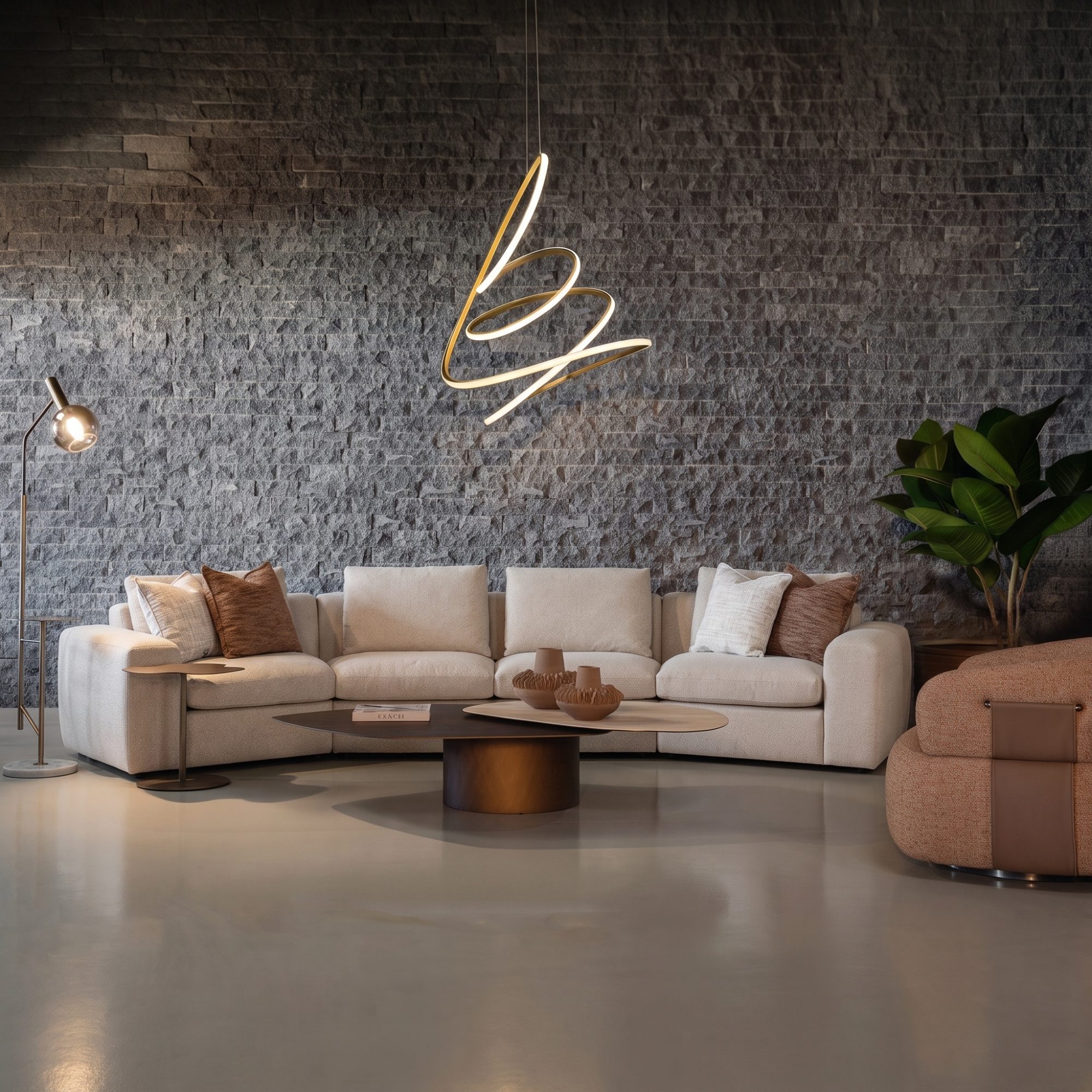 Viora Linen Group Sofa