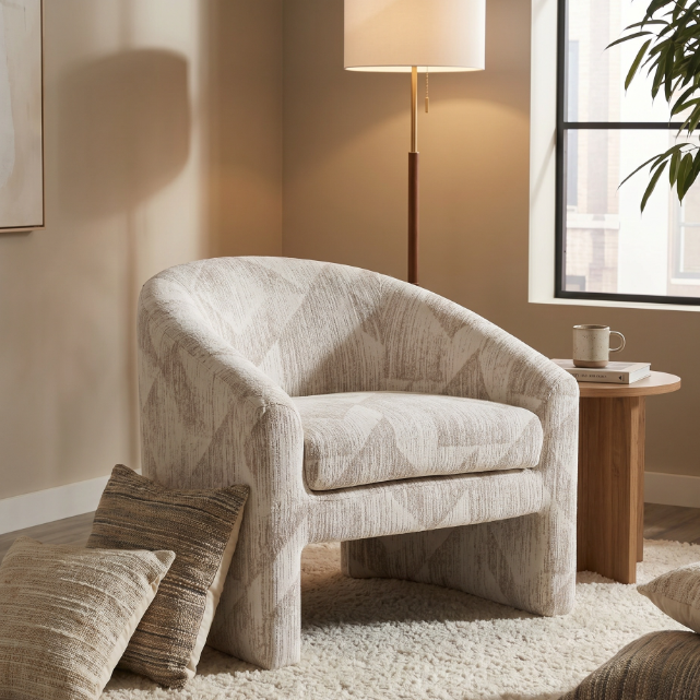 Riva Linen Armchair