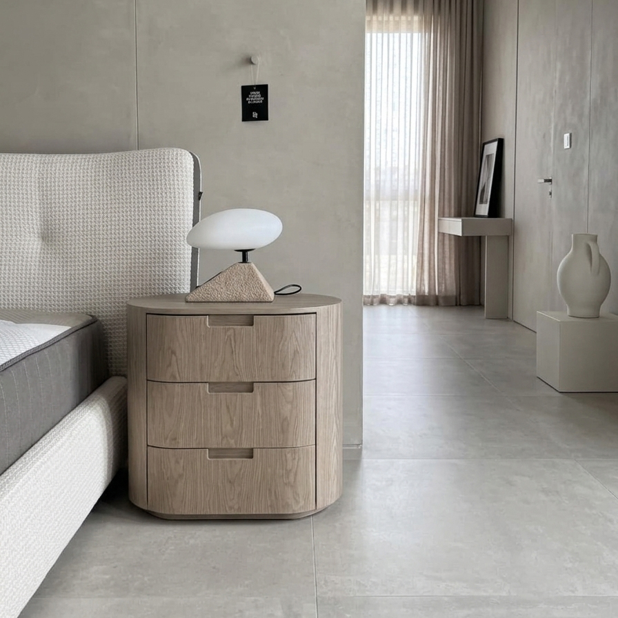 Prato Wood Nightstand