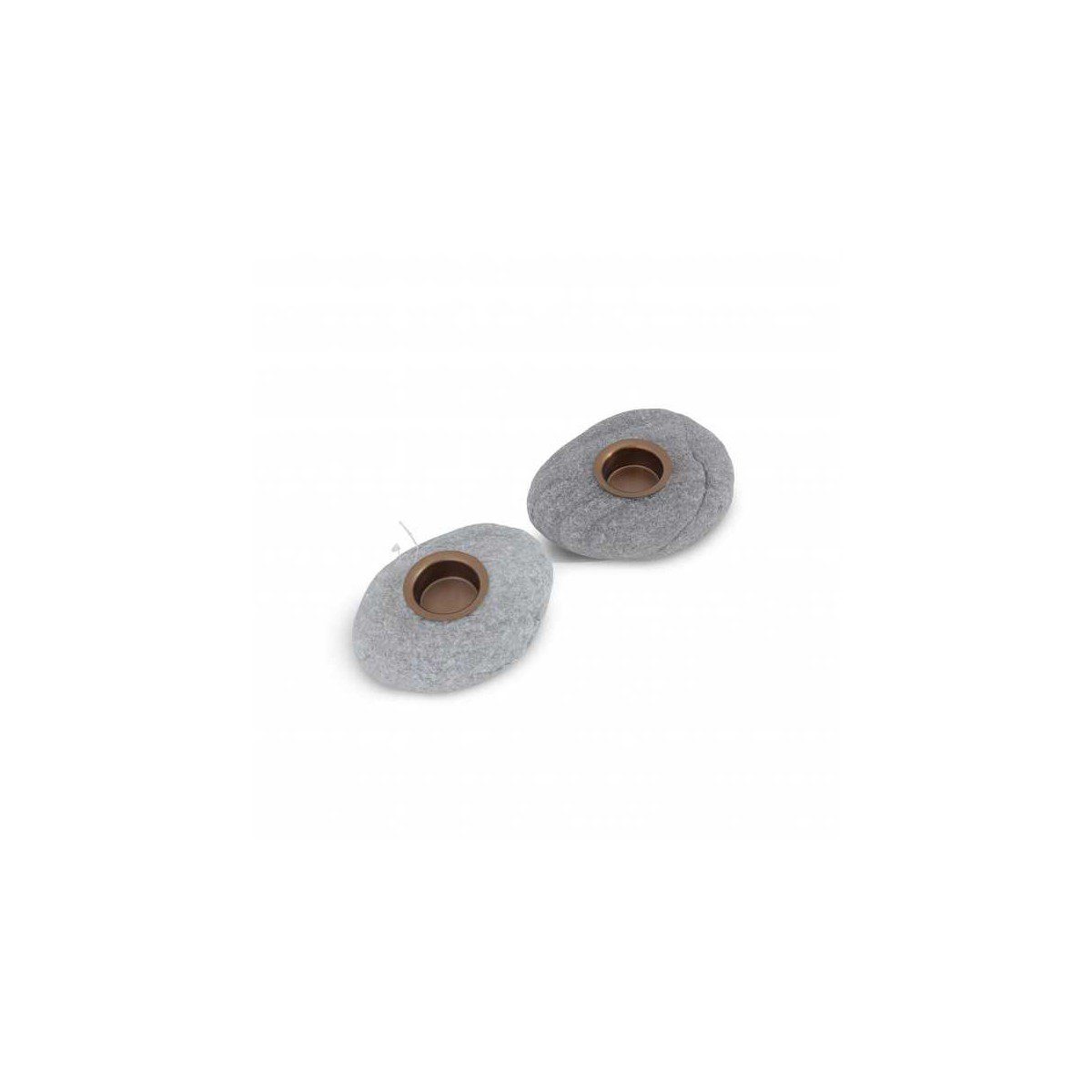 Pebbles Candle Holder - Set of 2