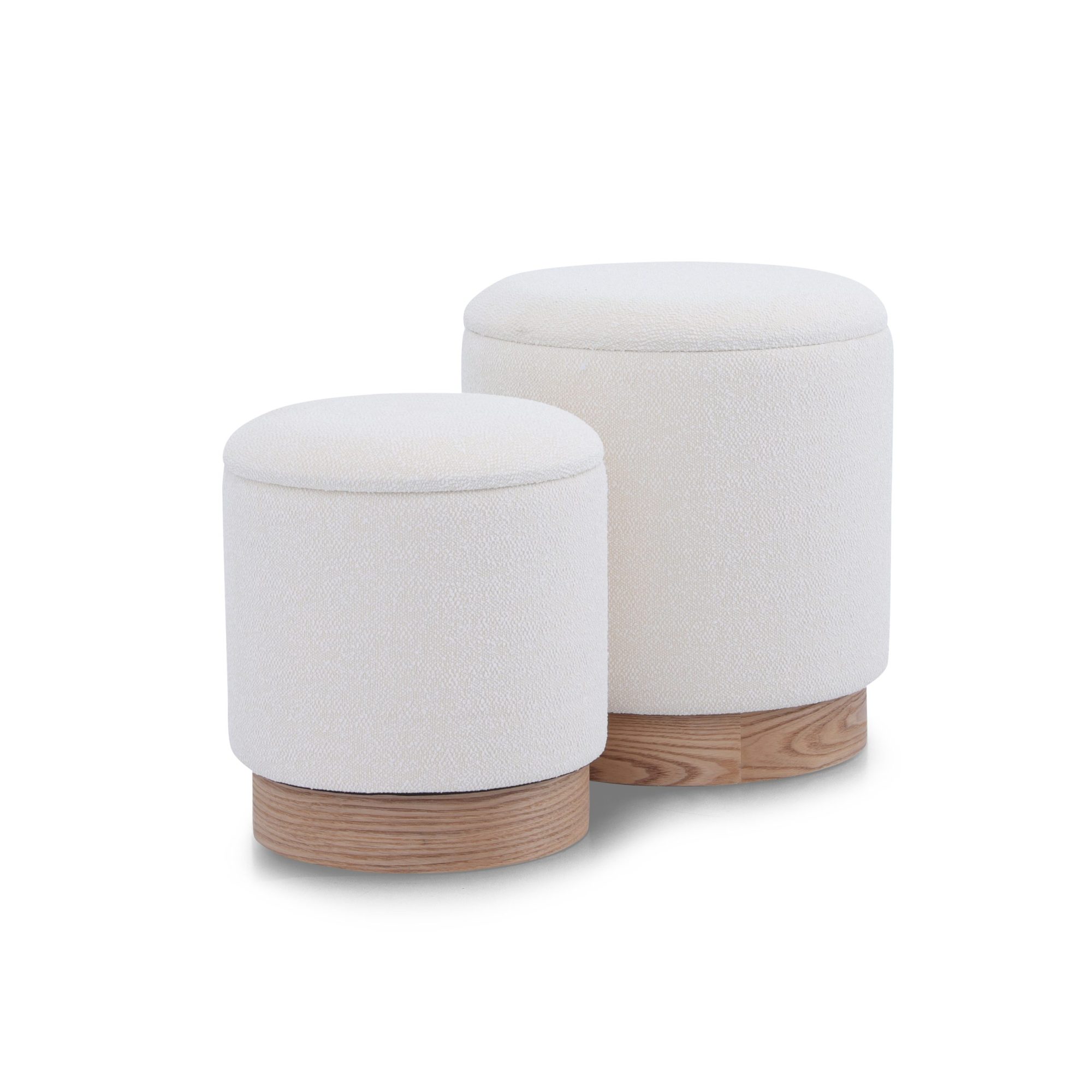 ottoman - set of 2