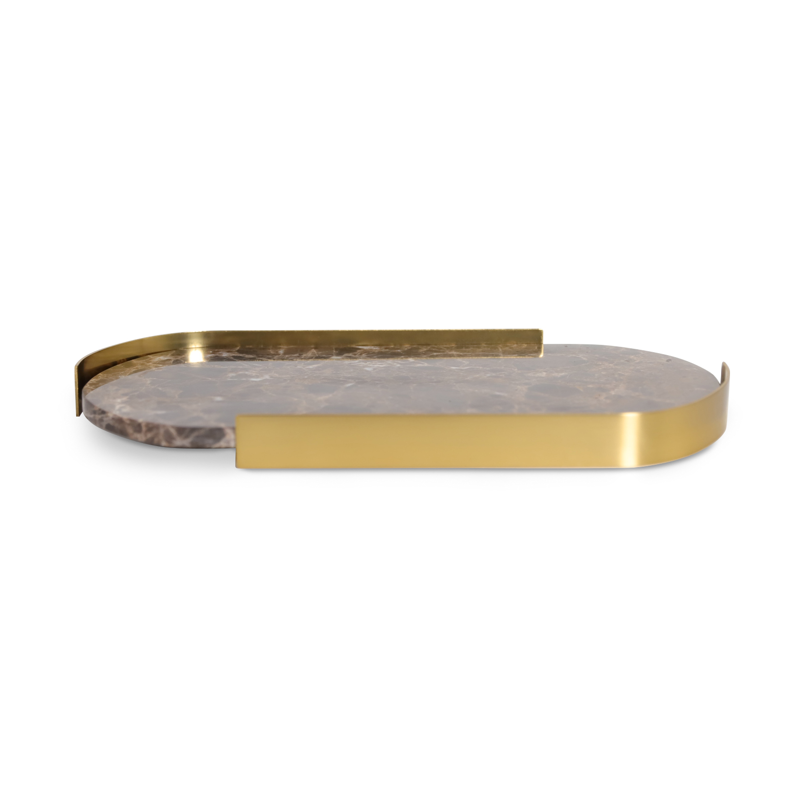 BROWN MARBLE TRAY